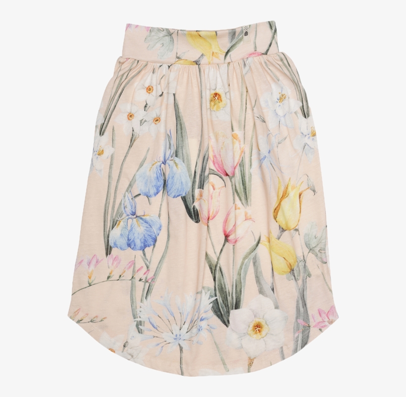 Popupshop Summer Moon Skirt Flower - Skirt, transparent png download