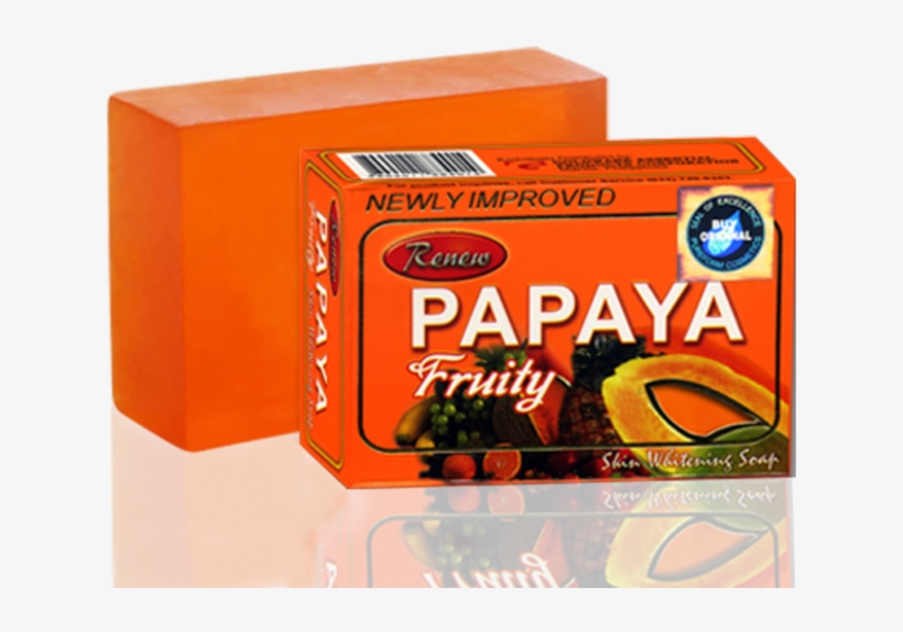 Renew Papaya Fruity - Papaya Soap, transparent png download