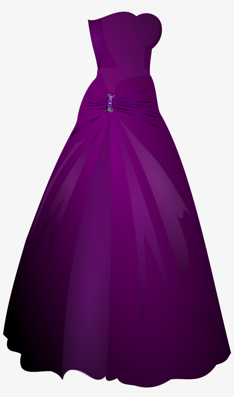 purple frock