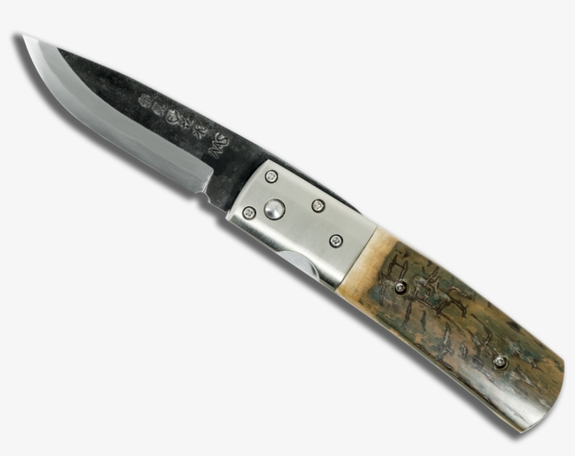 Takeda Nas Inagaki Liner Lock Folding Clip Knife Mammoth, transparent png download