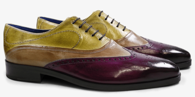 Oxford Shoes Lewis 4 Eggplant Marble Cedro, transparent png download