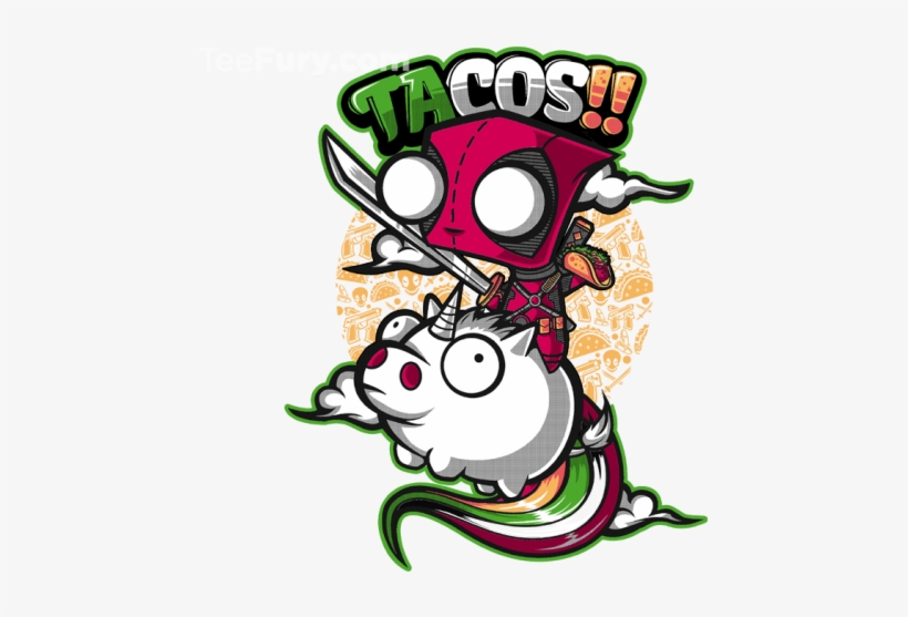 Deadpool, Gir, Tacos, transparent png download