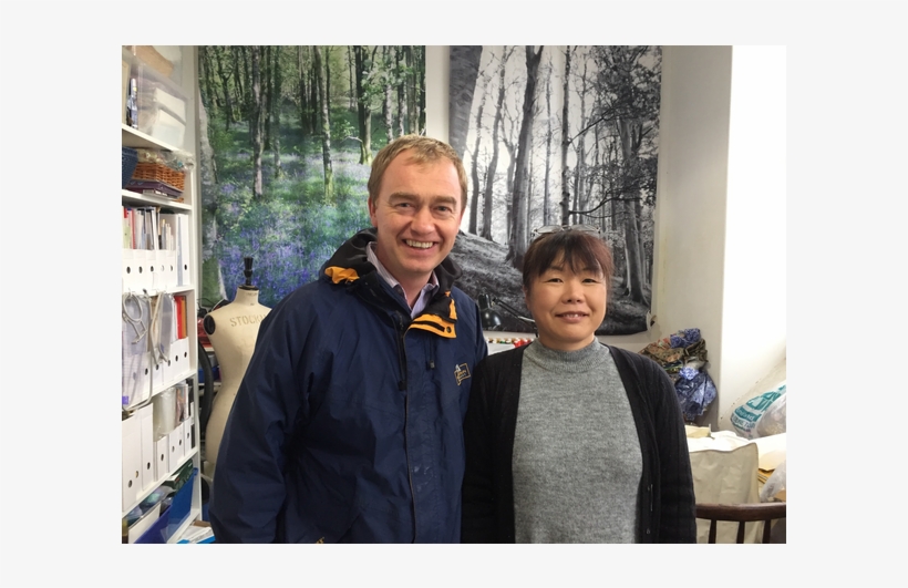 Tim With Tomoko Alderson Who Runs Forest Fabric, Based, transparent png download