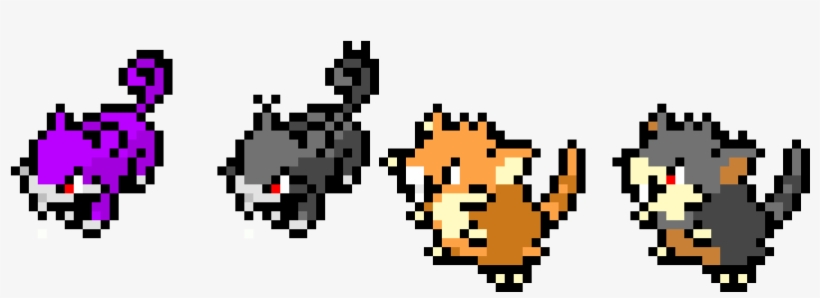 Rattata Evolutions/alola, transparent png download