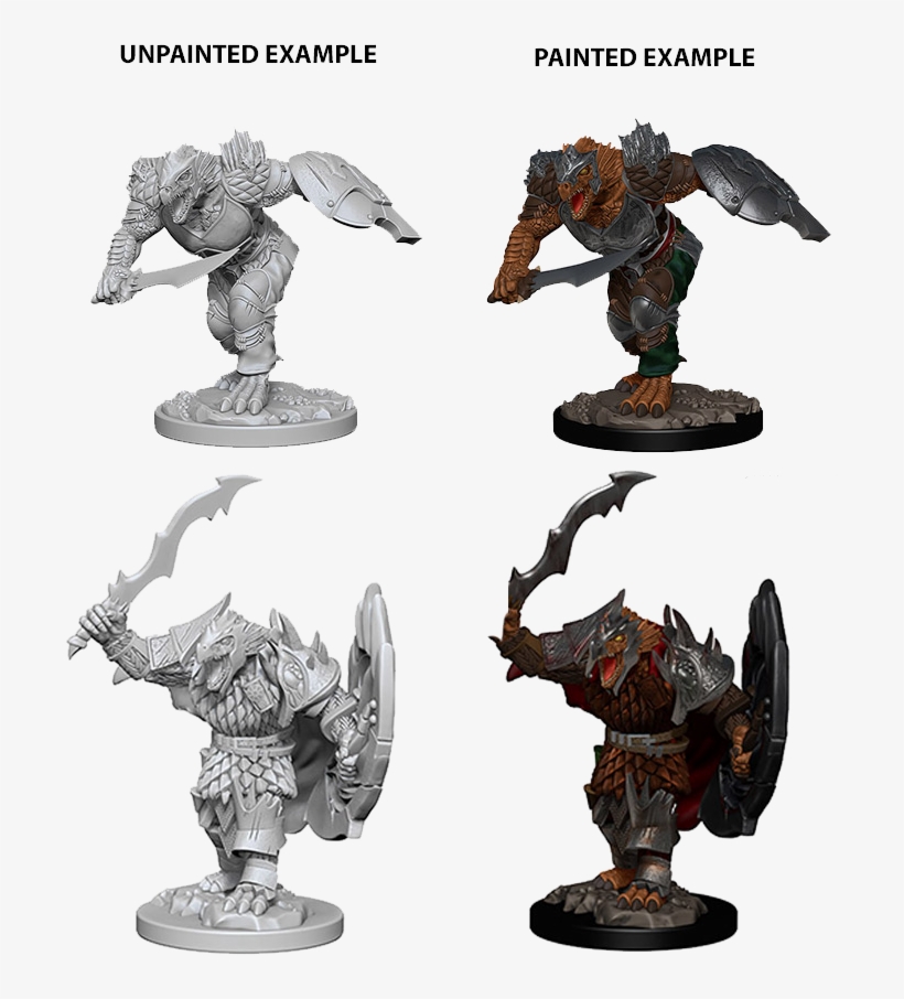 Dungeons & Dragons Nolzur's Marvelous Miniature Dragonborn, transparent png download