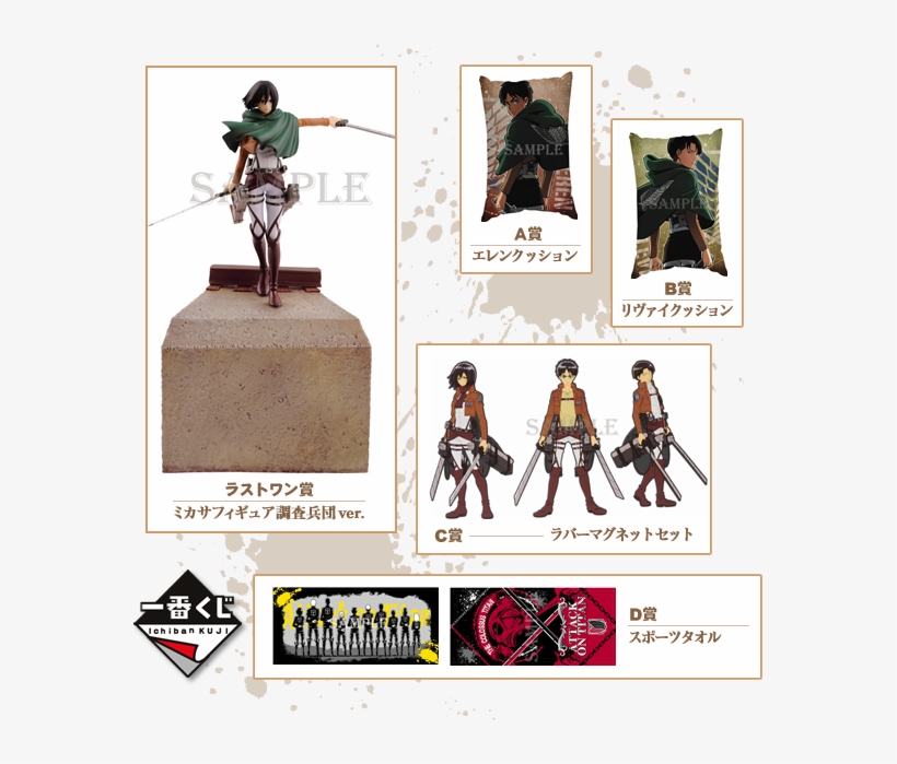 Attack On Titan Shingeki No Kyojin Figurines, transparent png download