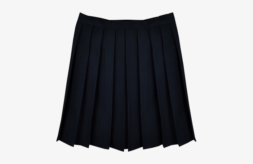 Black Pleated Skirt From Inu Inu - Miniskirt, transparent png download