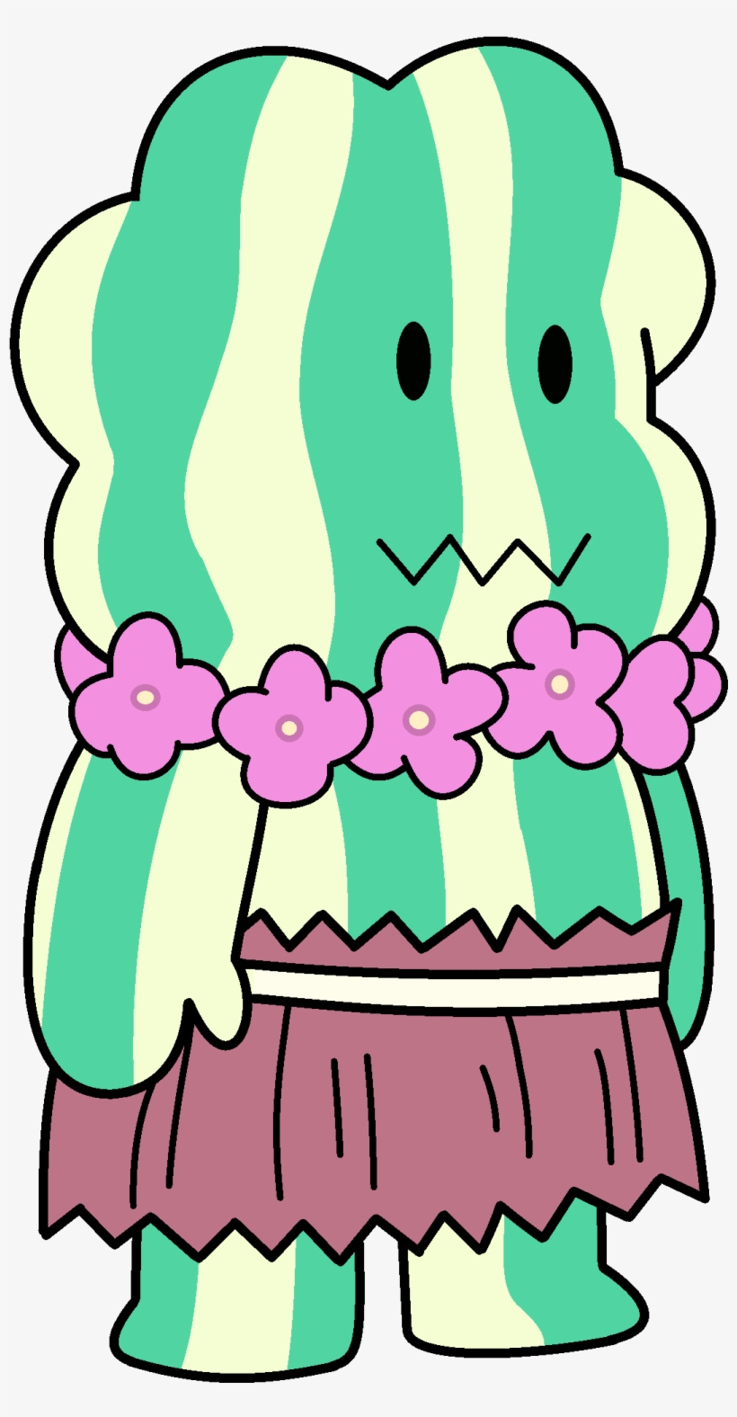 Melonsteven Skirt N Necklace 120516wd - Watermelon Steven, transparent png download