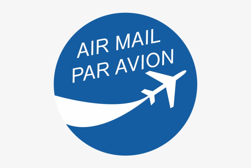 Air Mail,par Avion,logo,icon - Airmail Par Avion Png, transparent png download