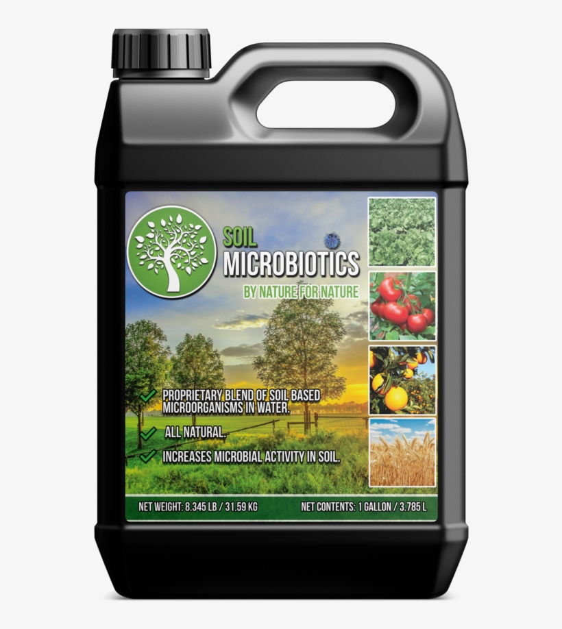 Soil Mb New Label Mockup - Gallon, transparent png download
