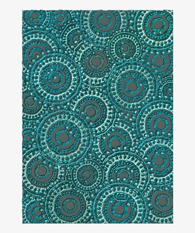 Clipartist Net Clip Art Teal Circle Scrapbook - Clip Art, transparent png download