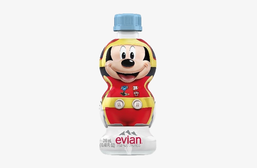 Evian 310ml Disney Characters Pet Bottle Water Evian Png Image Transparent Png Free Download On Seekpng