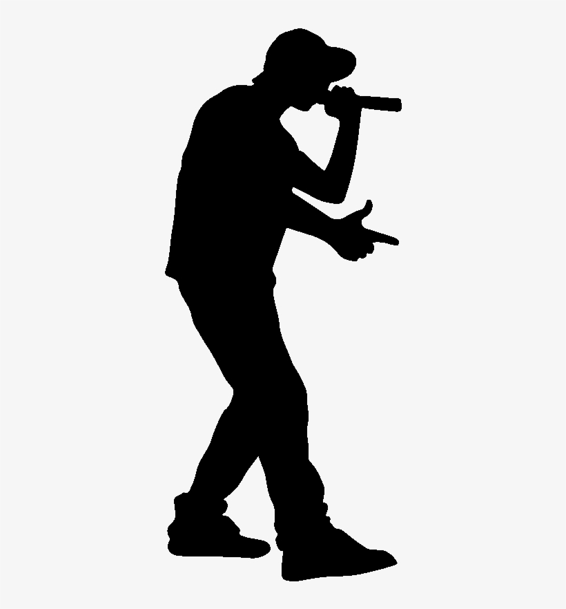Rapper Silhouette Png - Music In The Marketplace: A Social Economics Approach, transparent png download