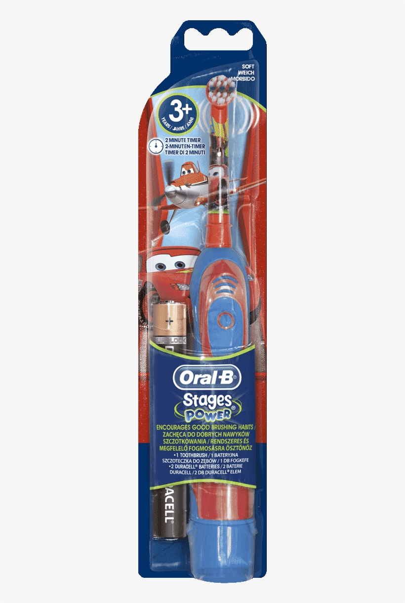 Oral-b Stages Power Kids Battery Toothbrush Featuring - Oral-b Advancepower 400 Kids Electric Toothbrush, transparent png download
