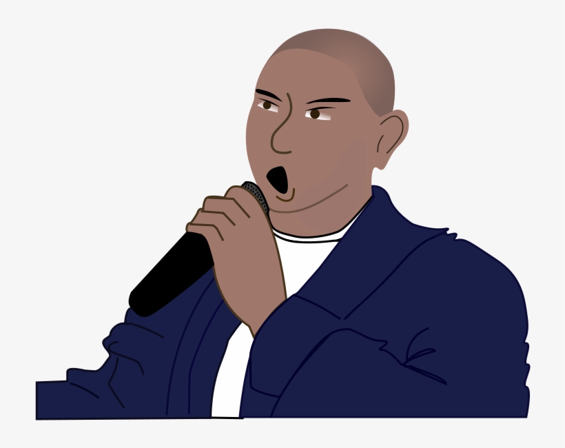 Vector Graphics - Rap Person, transparent png download