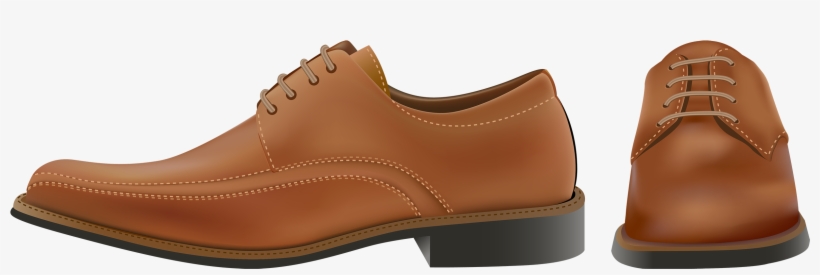 Brown Shoes Clipart - Shoe, transparent png download