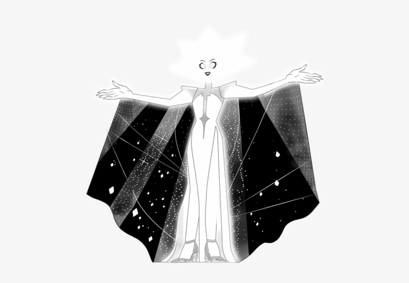 2 - Белый Алмаз Вселенная Стивена, transparent png download