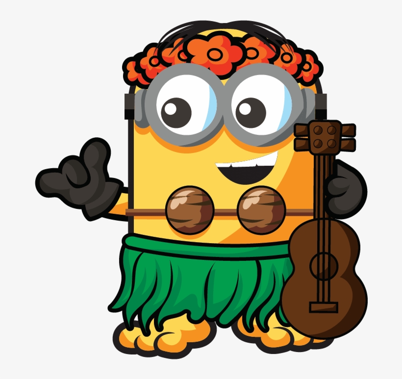 Online Luau Dave Pic - Cartoon, transparent png download