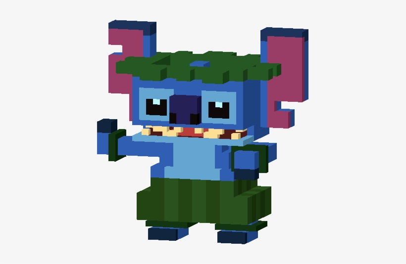 Luau Stitch - Disney Crossy Road Stitch, transparent png download
