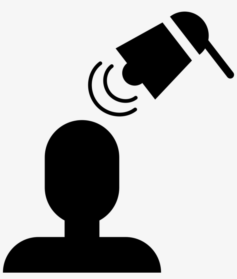 Tool Pointing Person Head Comments - Tool, transparent png download