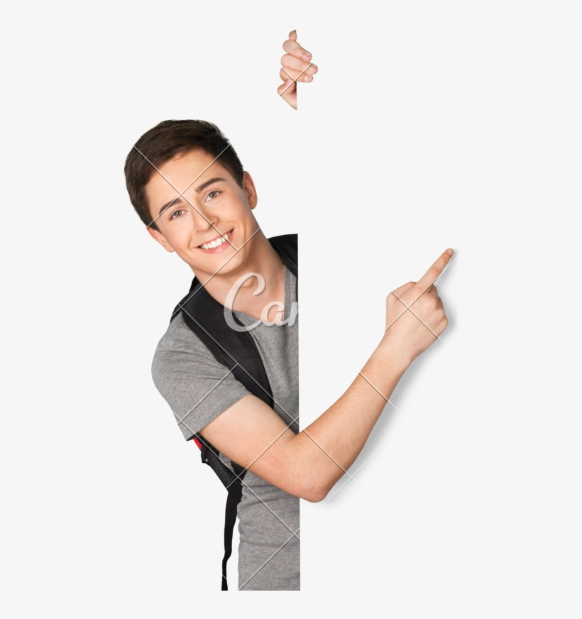 Optimized Man Pointing Hq Cliparts - Sketch, transparent png download