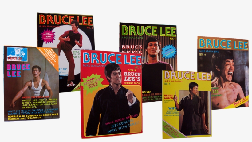 Photograph Of A Set Of Bruce Lee & Jkd Magazines - Hong Kong Bruce Lee Magazines, transparent png download