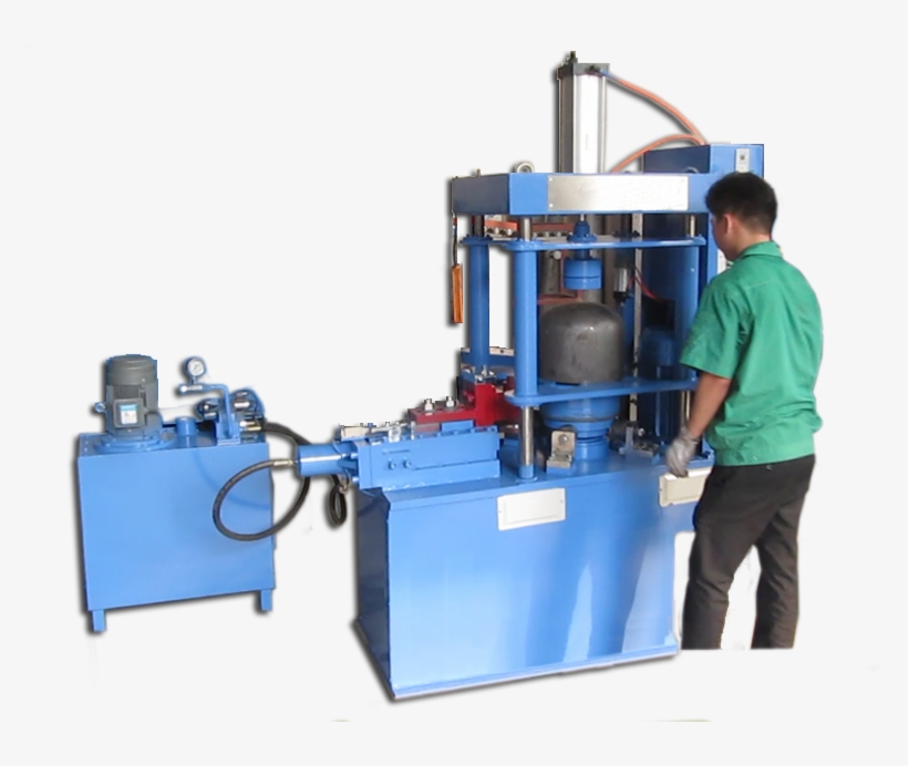 Lpg Cylinder Necking-in Machine - Composite Lpg Cylinder Production, transparent png download