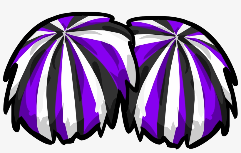 Picture Free Indigo Pompoms Club Penguin Wiki Fandom - Purple Pom Pom Clipart, transparent png download