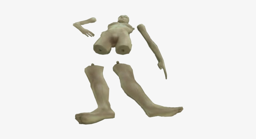Dead Rising Mannequin Full Broken - Broken Mannequin, transparent png download