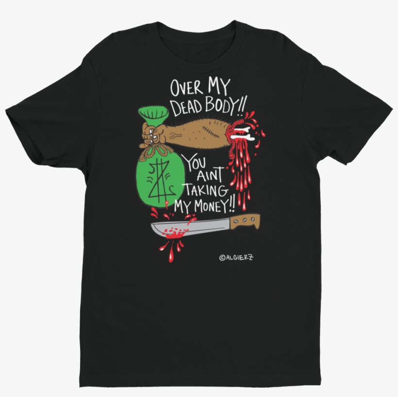 Over My Dead Body T-shirt - Baron Von Flanagan Shirt, transparent png download