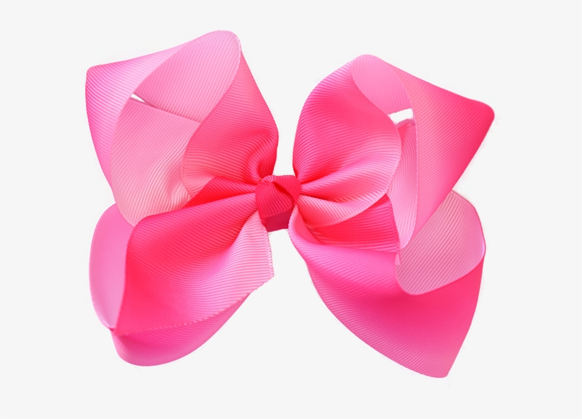 Ombre Grosgrain Hair Bow Xl - Hair Bow Png, transparent png download