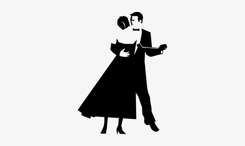 Danse Clipart Black Tie Event - Prom Night Vector, transparent png download
