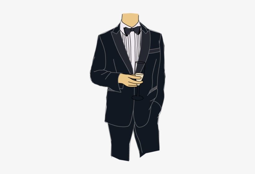Formal, Or Black Tie - Tuxedo, transparent png download