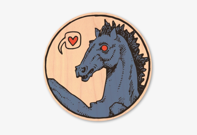 Blucifer - Horse, transparent png download