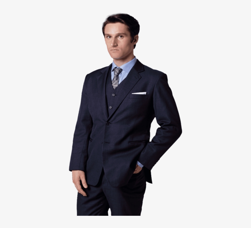 Free Png Groom Png Images Transparent - Solid Navy Blue Suit, transparent png download