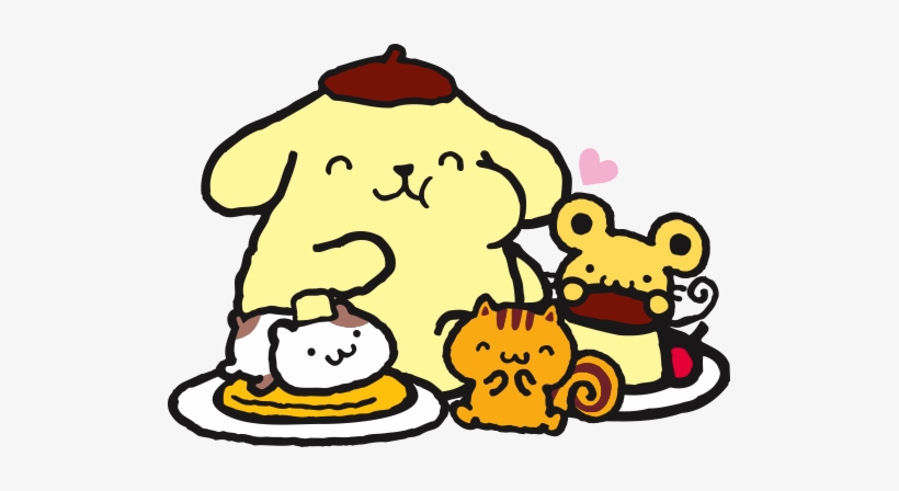 Pom Pom Purin Png - ตัว การ์ตูน ซาน ริ โอ้, transparent png download