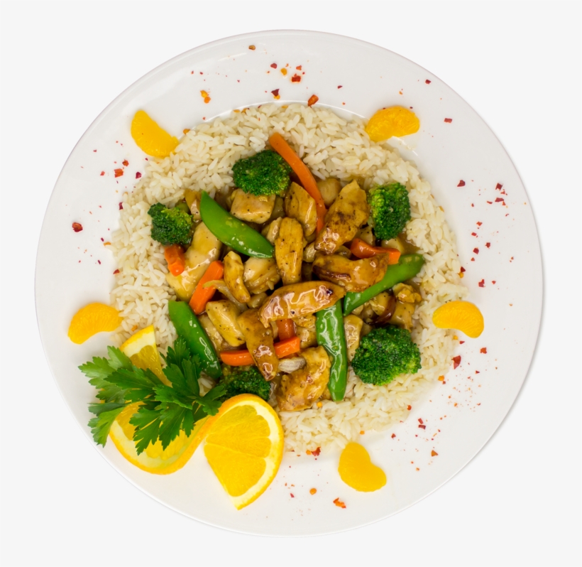 Mandarin Orange Chicken - Овощные Закуски И Салаты, transparent png download