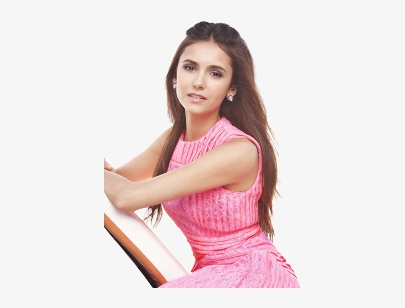 Nina Dobrev Png By Thisisdahlia-d5ygq5c - Nina Dobrev Pink, transparent png download