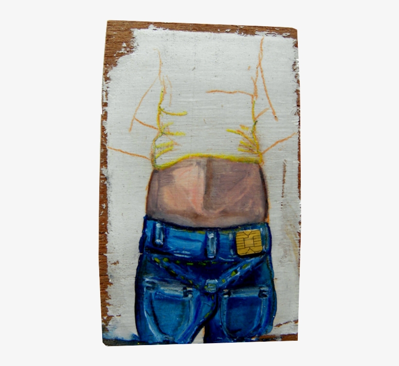 'track Pants', 2012 Painting On Multiplex With Tempera, - Painting, transparent png download