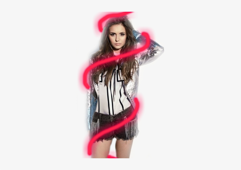 Nina Dobrev Neonová Záře - Halloween Costume, transparent png download