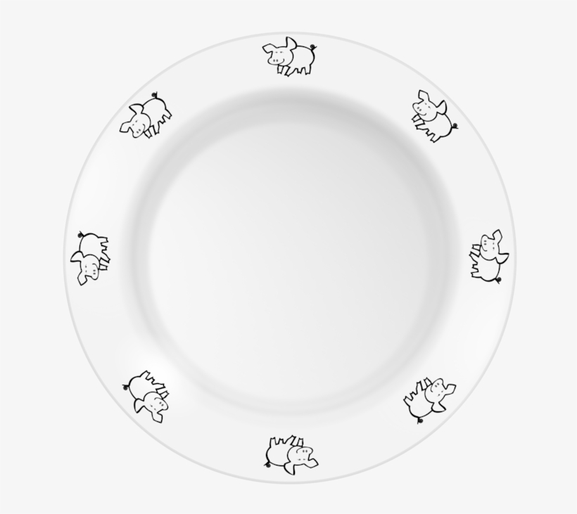 Plate Computer Icons Cutlery Tableware Food - Clipart Picture Of A Plate, transparent png download