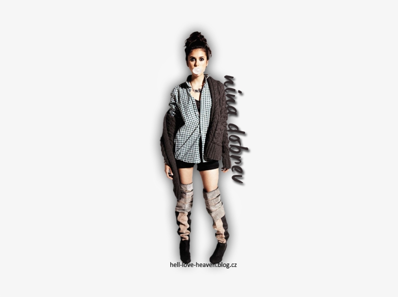 Png ~ Nina Dobrev [free] - Nina Dobrev Nylon Magazine, transparent png download