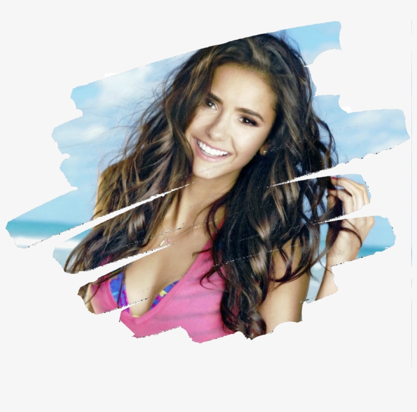 Nina Dobrev Beach Photoshoot - Vampire Diaries Elena Body, transparent png download