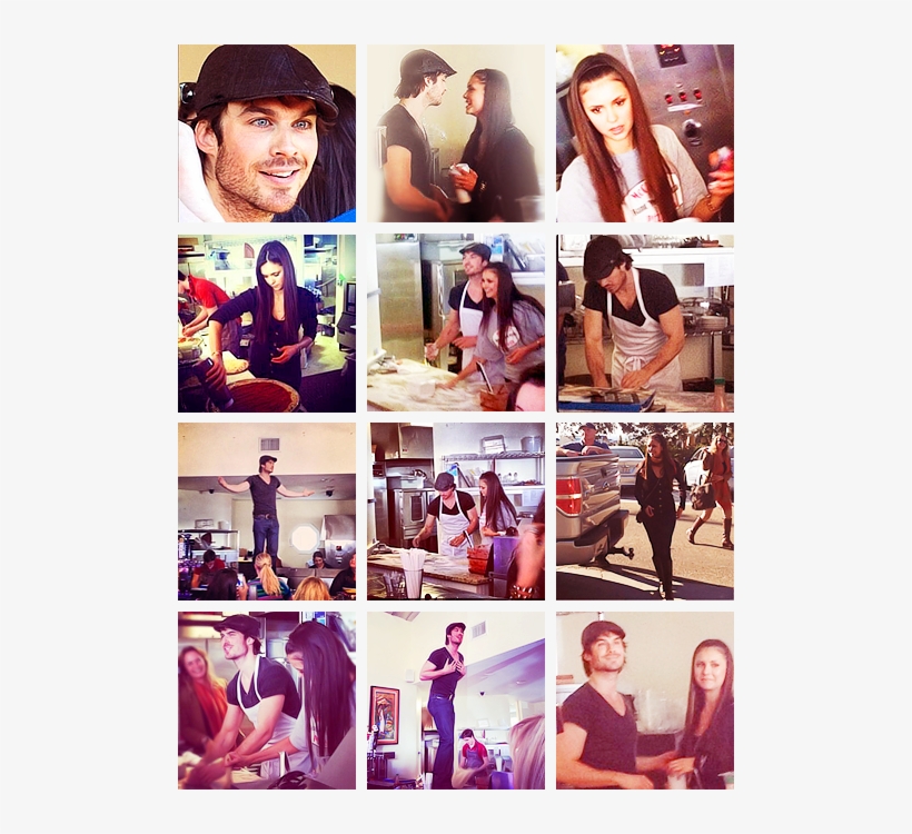Mine Ian Somerhalder Nina Dobrev Nian Mine* Nina X - Nina Dobrev, transparent png download