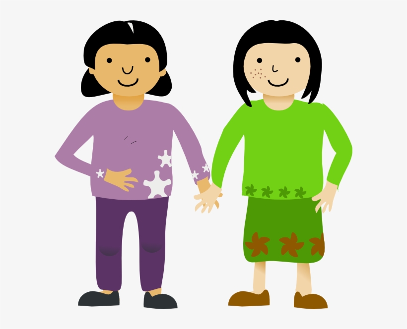 Girl Friends Clip Art At Clker - My Bff Best Friends Forever Mug, transparent png download