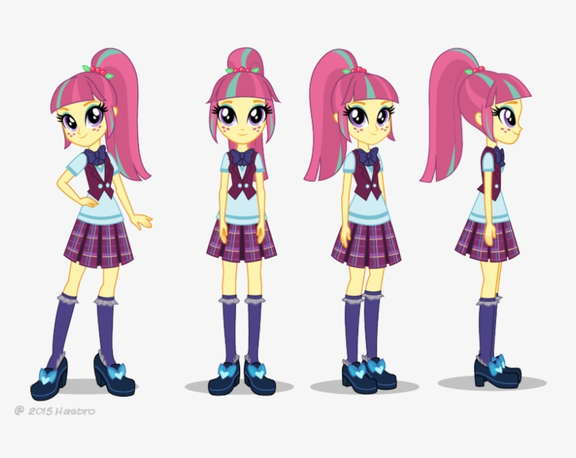 Friendship Games Sour Sweet Turnaround Art - Vector Sour Sweet Equestria Girls, transparent png download