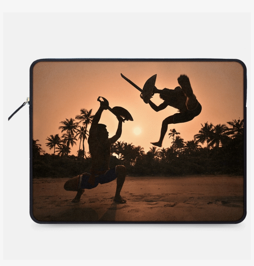 Dailyobjects Dangerous Dance Ballistic Nylon Zippered - Kalaripayattu Photography, transparent png download