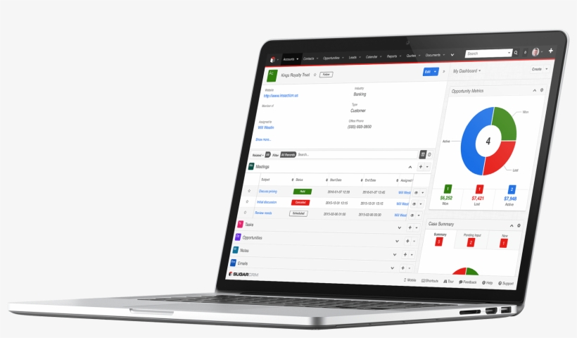 Sugar Macbook 7 5 Perspective - Sugarcrm Laptop, transparent png download