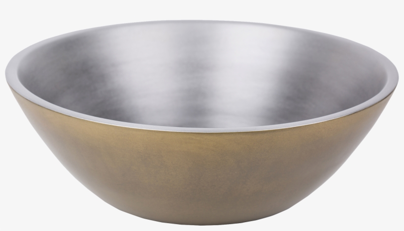 Brass And Aluminum Bowl - Aluminum Bowl, transparent png download