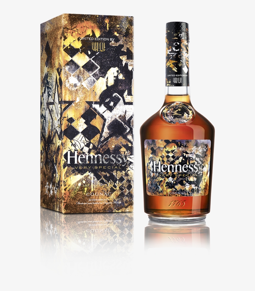 Hennessy Vs Vhils Limited Edition Cognac With Box - Hennessy Vhils, transparent png download